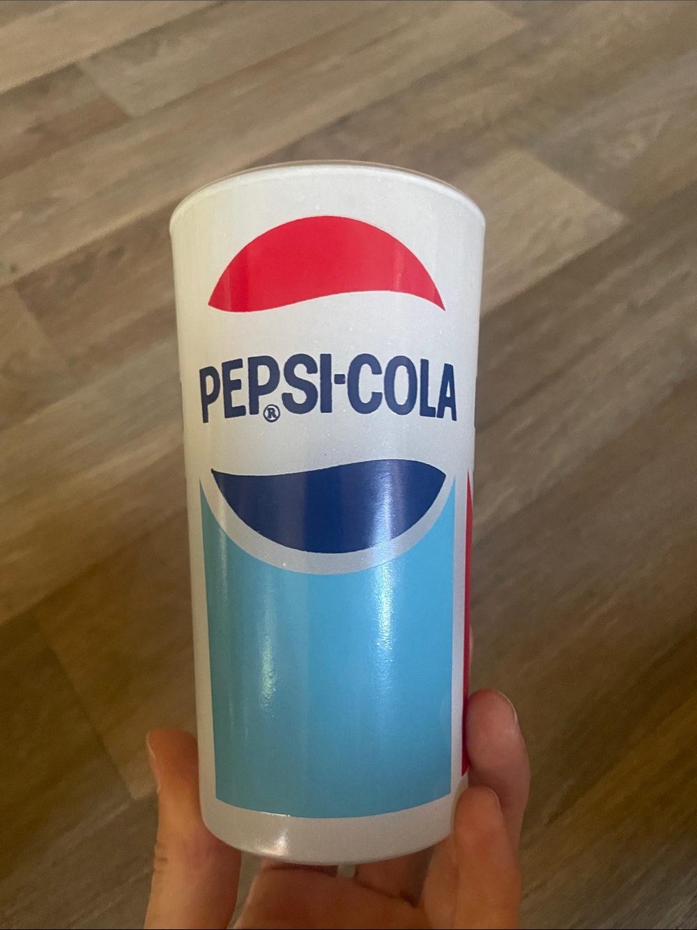 1970s Pepsi glass